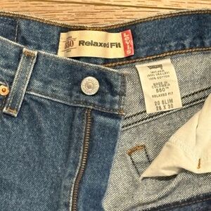 Levi's Relaxed Fit Men's Blue Denim Jeans